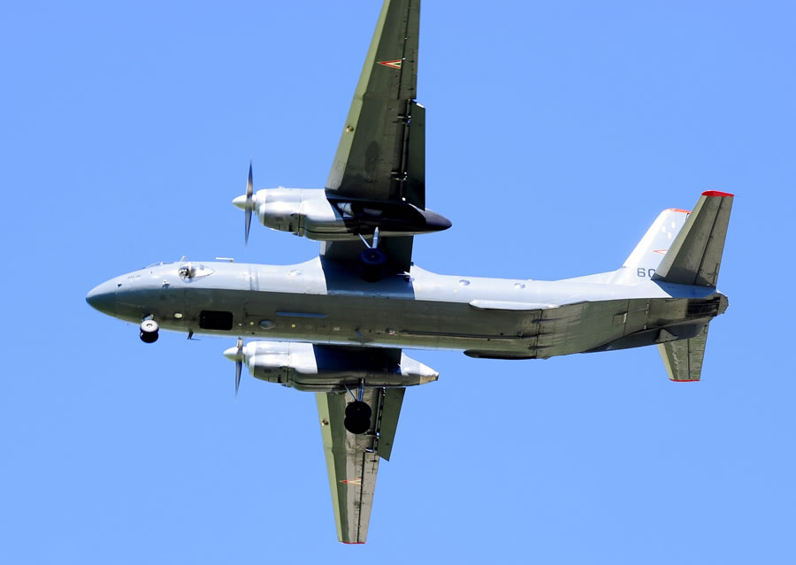 Antonov An-26 No. 606 of the Hungarian Air Force